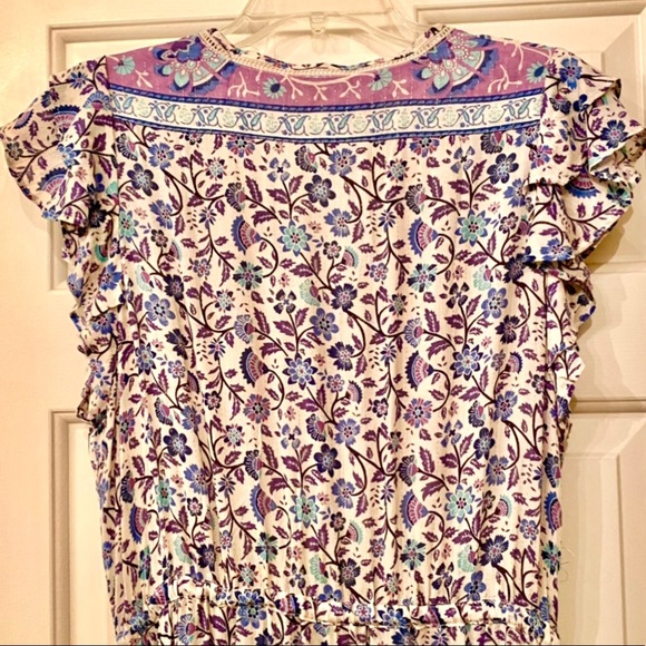 🌺🎉HP🎉🌺 NWOT Spell & The Gypsy Dahlia Midi Dress - Picture 15 of 16